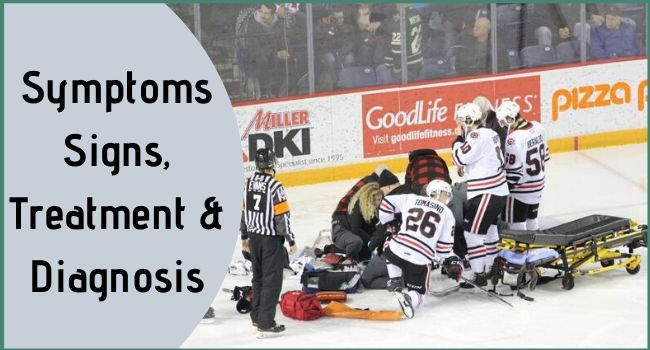 Ice Hockey Injury, Caused Symptoms & Treatments